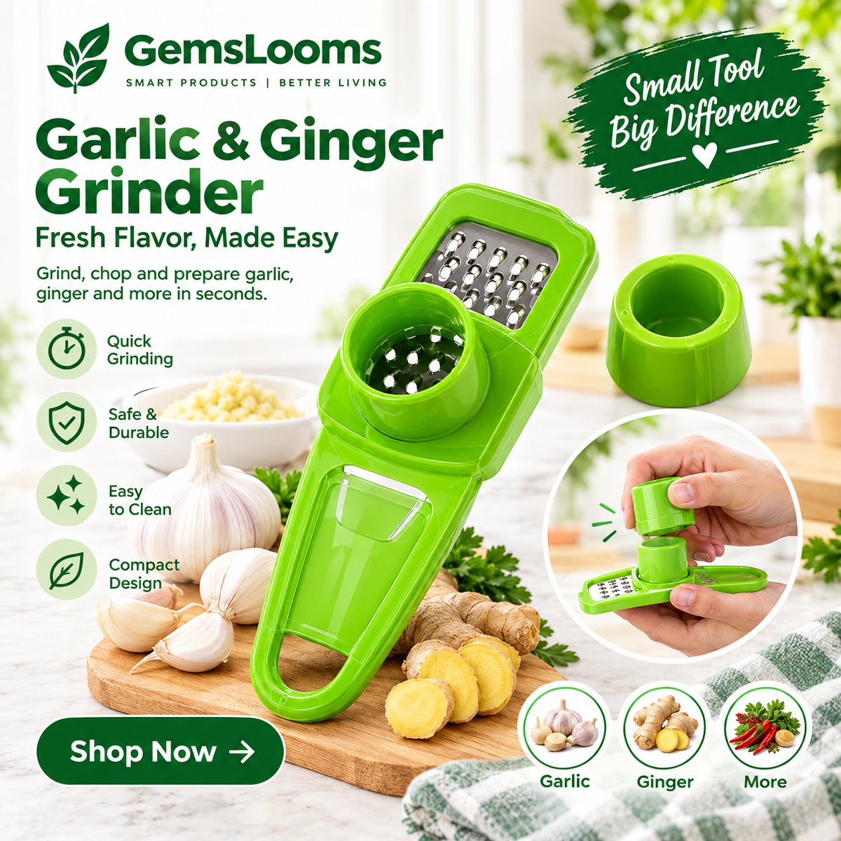 Garlic cusher